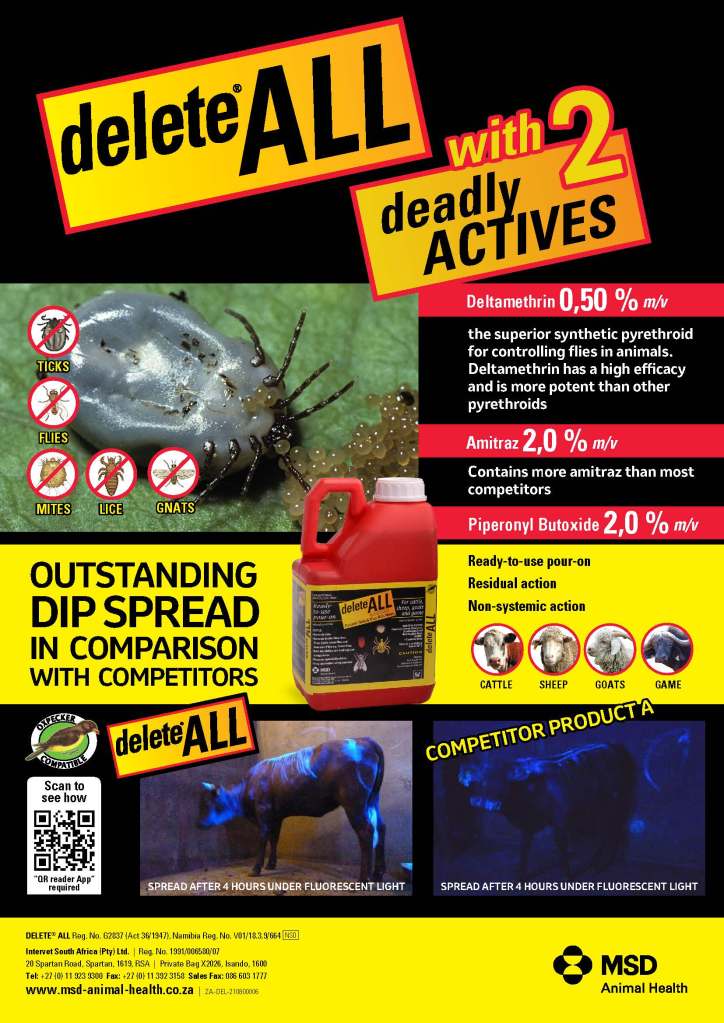 Delete® ALL - MSD Animal Health South Africa Delete® ALL - MSD Animal Health South Africa