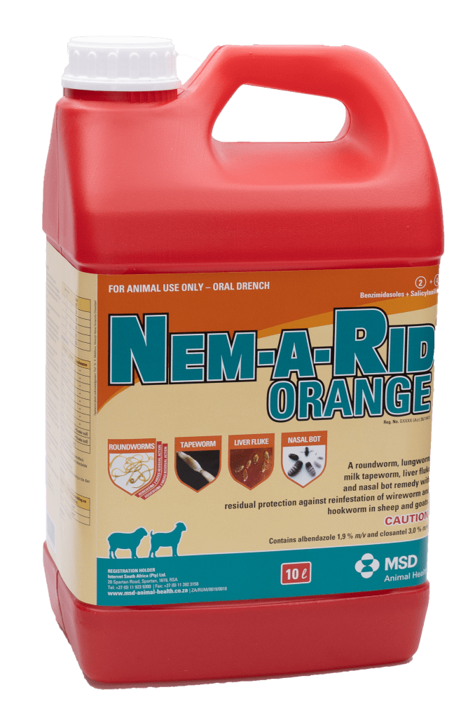 NemARid® Orange MSD Animal Health South Africa