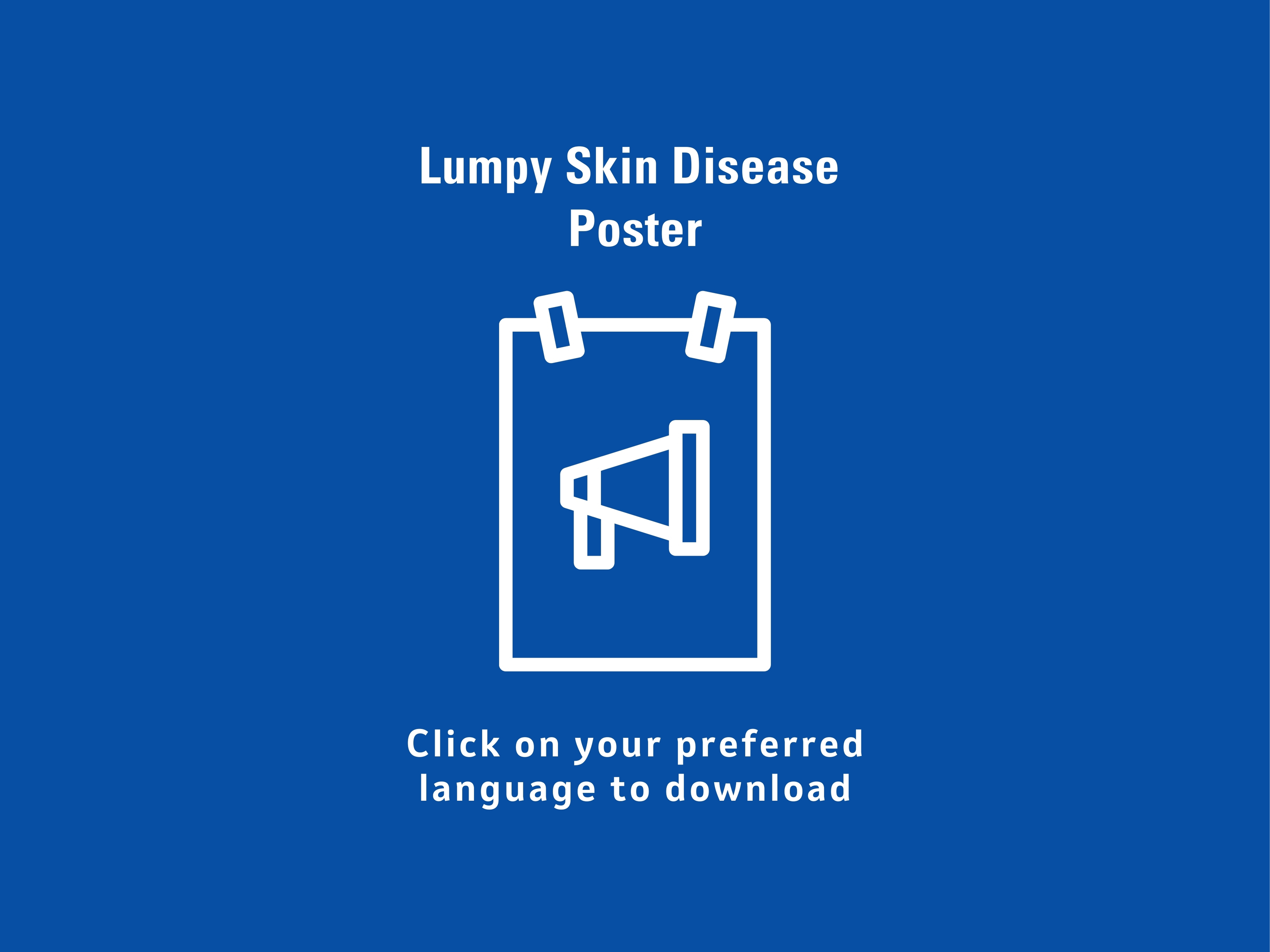 Lumpy Skin Disease - MSD Animal Health South Africa